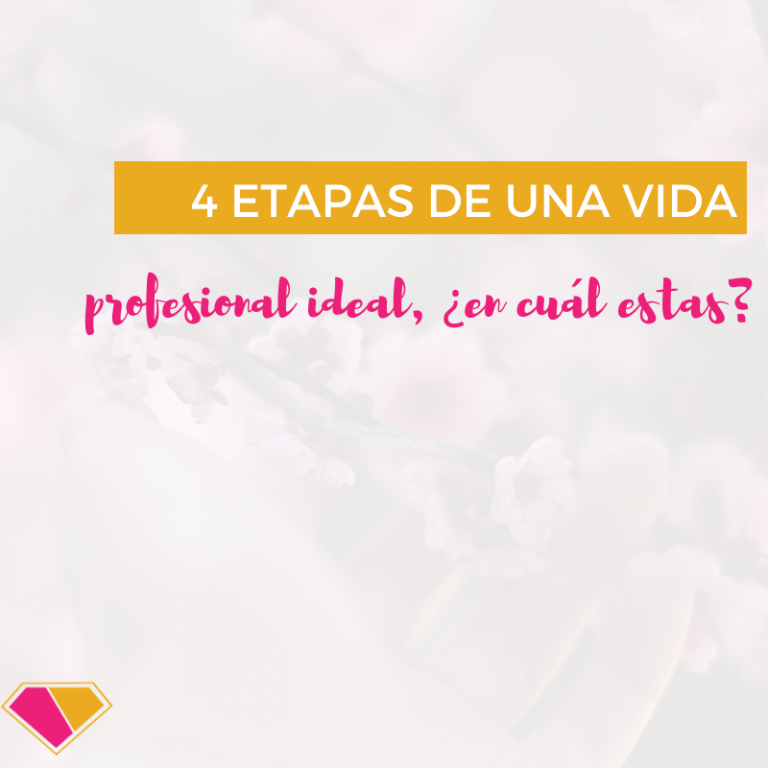 vida profesional ideal: conocé las 4 etapas para alcanzarla