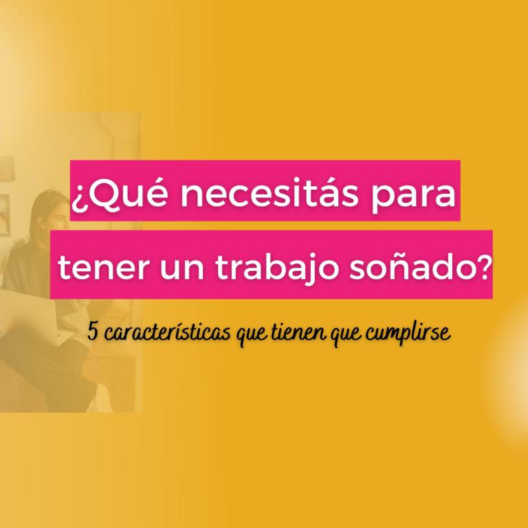 como tener un trabajo que me guste