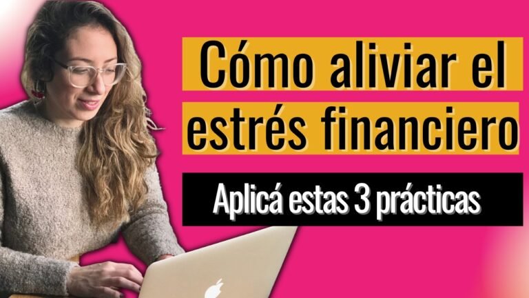 cómo reducir el estrés financiero